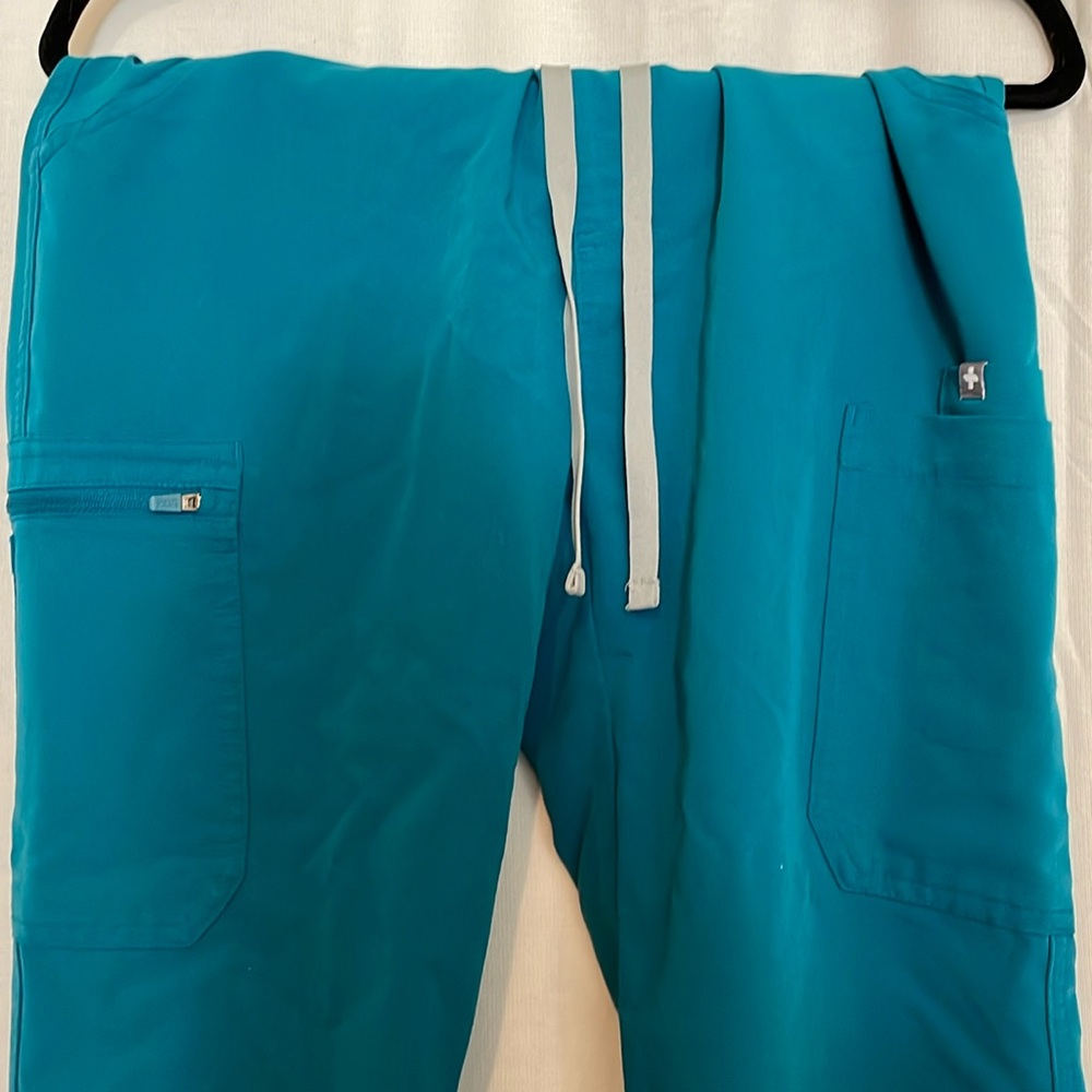 FIGS Yola™ High Waisted Tall Skinny Scrub Pants  Pacific Blue